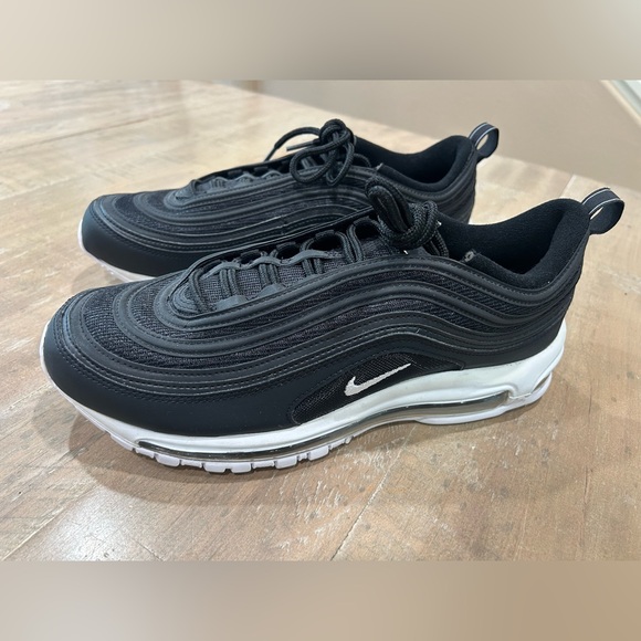 MEN'S NIKE AIR MAX 97 CASUAL SHOES — B&W. US men’s size 10.5. New without tags. - Picture 1 of 5